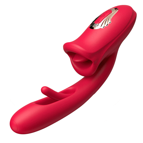 Shaped Biting G Spot Soother with Vibration & Flapping【Canada in Stock】