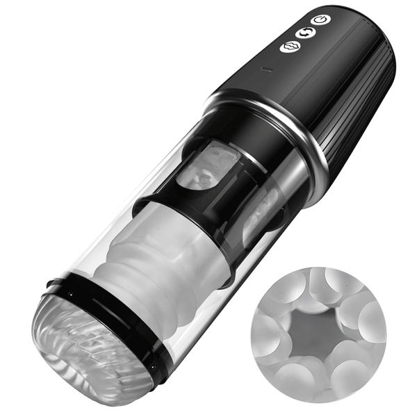Blisx - Widowmaker - Rotating Sucking Enjoy Inflation & Twist Massage Fun Masturbation Stroker