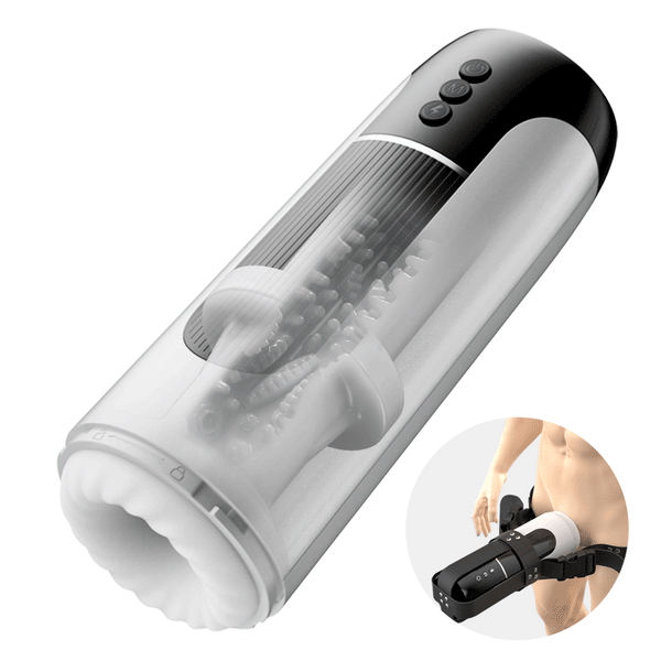 Blisx - Panther Wearable Thrusting Heating Masturbator