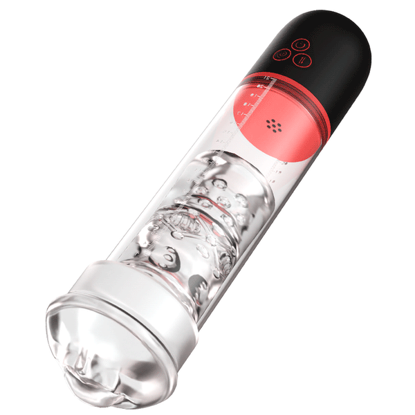 Blisx - Oral Love S-Hande Upgraded 2 IN 1 Sucking Vibrating Penis Pump 【Canada In Stock】