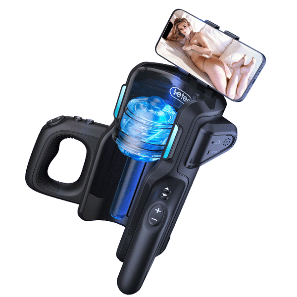 Leten - Thrusting Phone Holder Masturbator Cup【Canada In Stock】